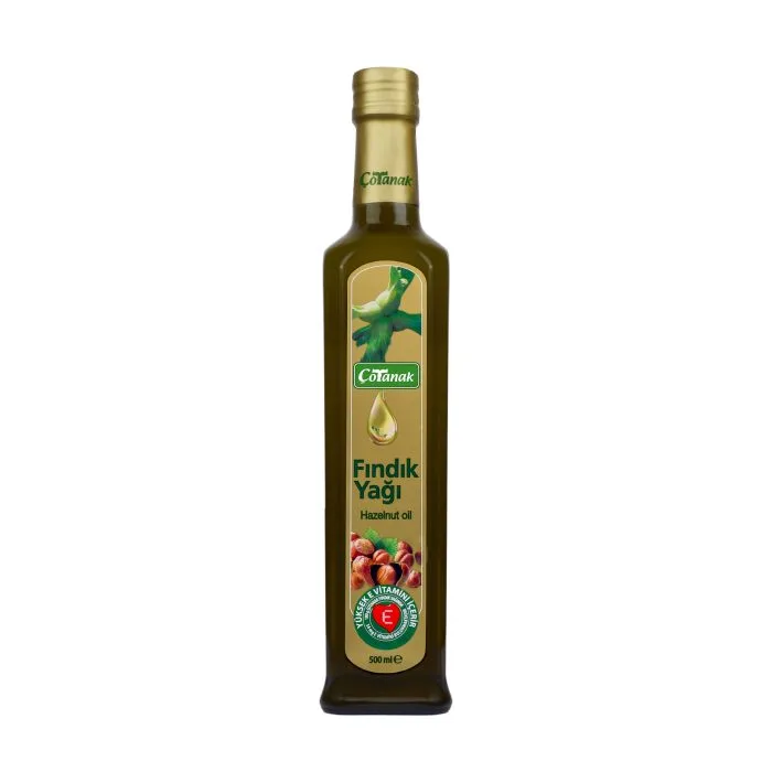 Fındık Yağ 500ml Cam Şişe