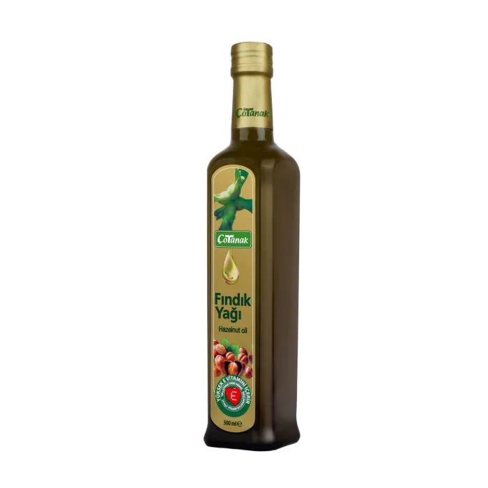 Fındık Yağ 500ml Cam Şişe