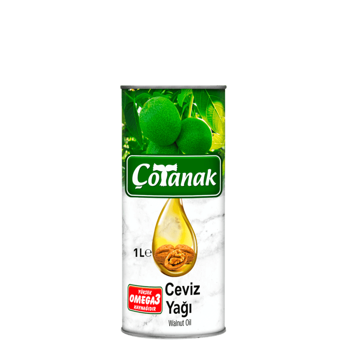 Ceviz Yağı 1L Teneke - Görsel 2