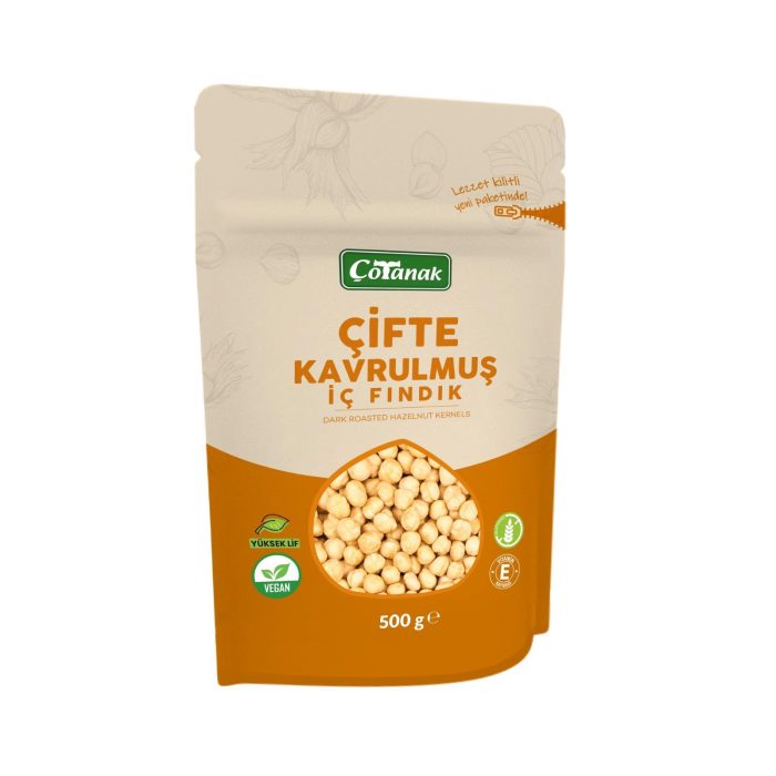 Çotanak 500 Gr Çifte Kavrulmuş İç Fındık - Görsel 3