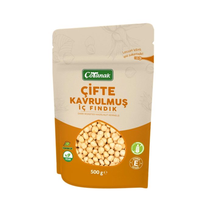 Çotanak 500 Gr Çifte Kavrulmuş İç Fındık - Görsel 5