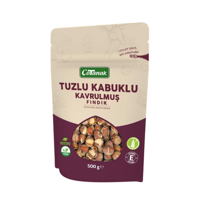 Çotanak 500 Gr Tuzlu Kabuklu Kavrulmuş Fındık - Görsel 6